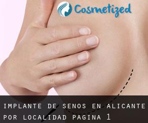 Implante de Senos en Alicante por localidad - página 1