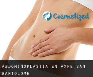 Abdominoplastia en Axpe-San Bartolome