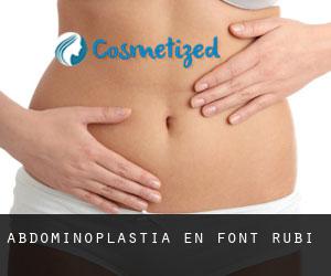 Abdominoplastia en Font-rubí